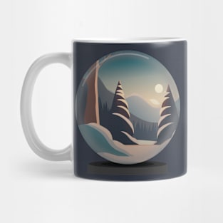 Winter on Sphere Mug